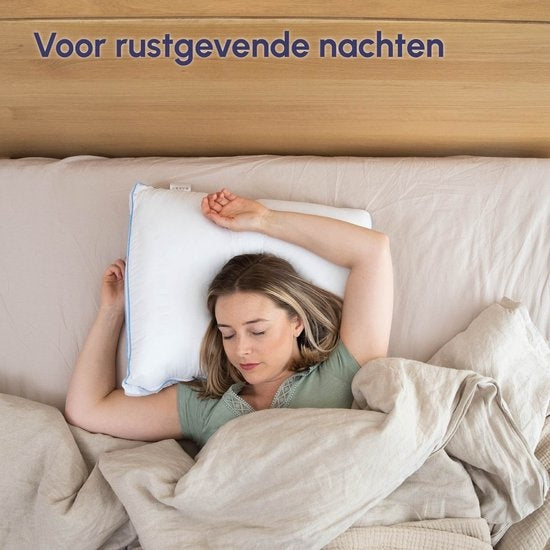 Calmzy Oreiller réglable - oreiller chambre à coucher - oreiller cervical - oreiller 50x60 - oreiller dormeur latéral