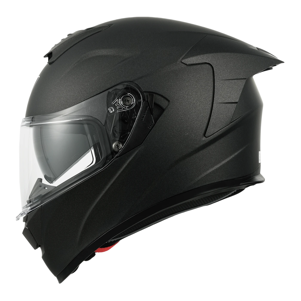 Casque de moto modulable MY 936 - Titane mat - Taille L (59-60 cm) - Homologué ECE, visière pare-soleil