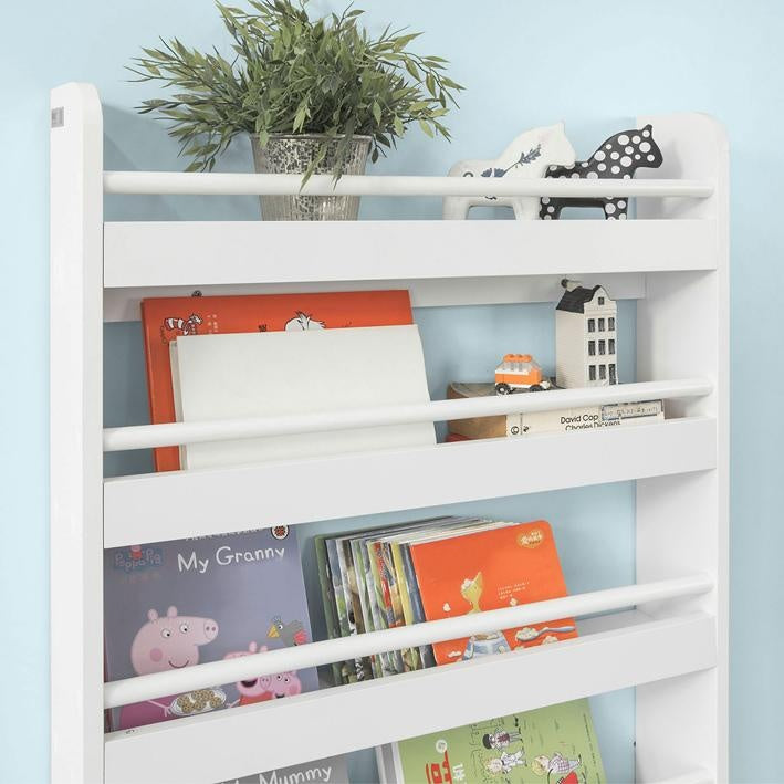 SoBuy KMB08-K-W Meuble de rangement - Suspendable - MDF - 60 x 12 x 80 cm - Blanc