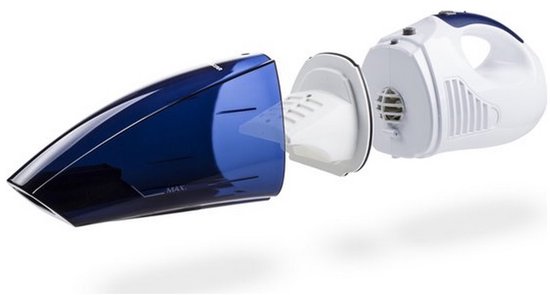 Tristar KR-2176 - Aspirateur à main 0,55 litre - Filtre lavable - Différentes buses - Blanc