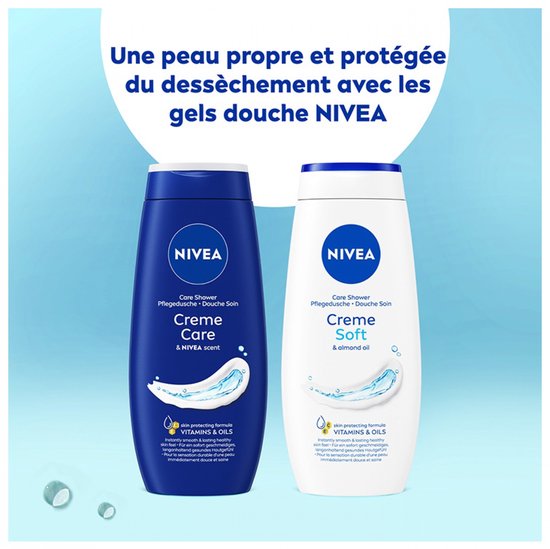 Crème de douche NIVEA Rich Moisture 500 ml