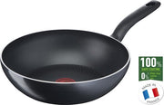 Poêle wok Tefal Start'easy 28 cm - Sans PFOA - Convient à toutes les sources de chaleur