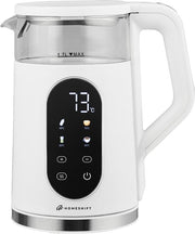 Bouilloire HomeShift® avec contrôle de la température - Fonction maintien au chaud - Double paroi - Électrique - 1,7 Litre - 2200W - Blanc