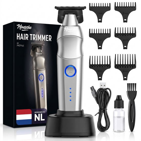 Tondeuse pour cheveux pour hommes - Kit de tondeuse pour cheveux et barbe - Tondeuse à barbe et tondeuse à cheveux - USB-C