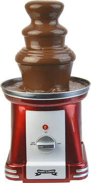 Gadgy - Fontaine à chocolat - Fondue au chocolat - Nettoyage facile - 90 Watt - Rouge