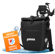 Sac de vélo et sac à bandoulière 2-en-1 Radgeist - 20 litres - Isotherme - Noir