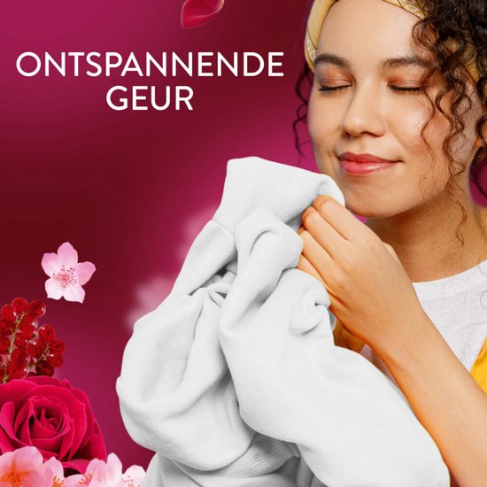 Adoucissant Lenor Jasmin & Rose de Mai, 55 lavages, 1 155 ml