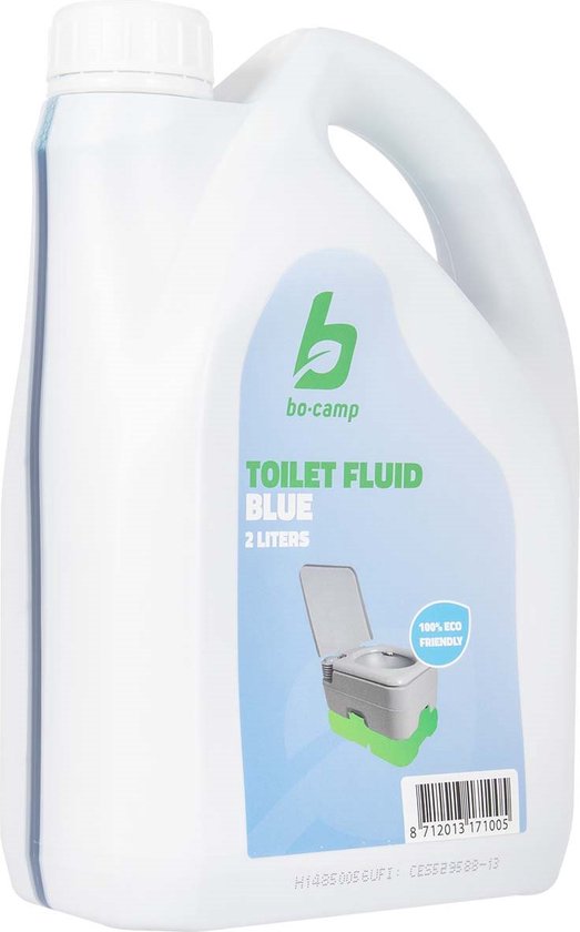 Bo-Camp - Liquide pour toilettes - Bleu - 2 litres