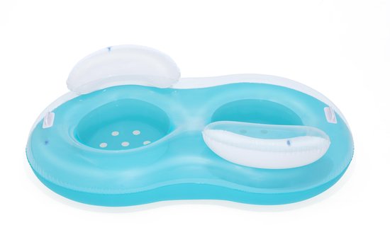 Bouée Bestway Cool Comfort pour 2 personnes - Avec dossier - 171 x 104 x 47 cm