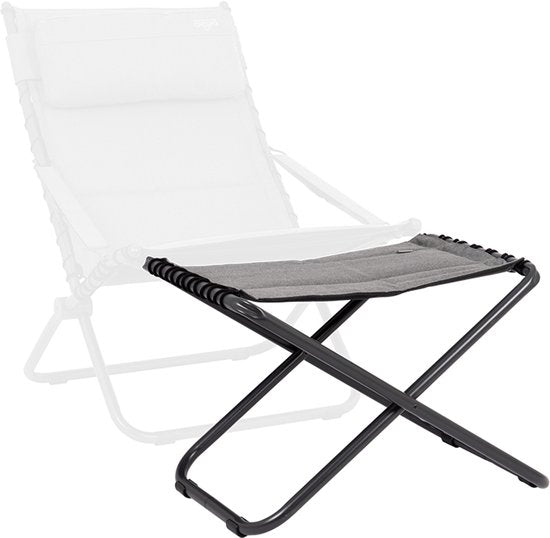Crespo - Repose-pieds pour chaise longue - AP/306 - Tex-Comfort - Gris clair