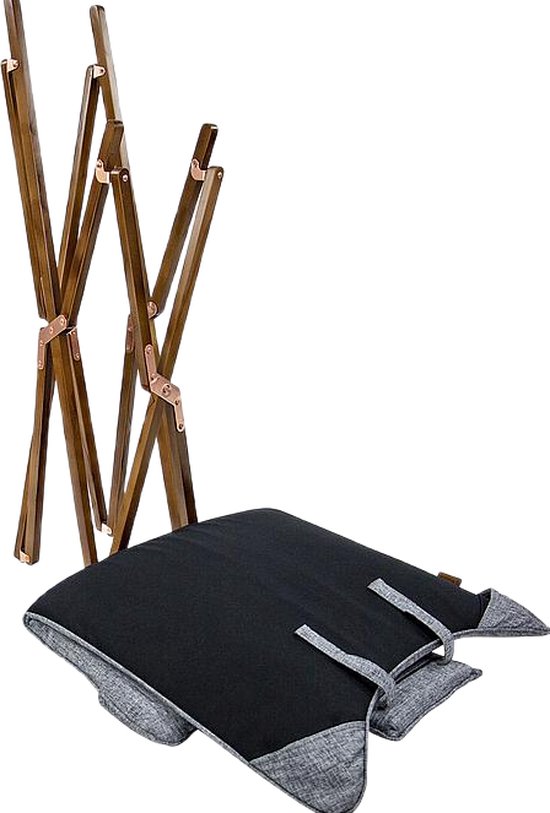 Bo-Camp - Urban Outdoor - Fauteuil de détente - Bloomsbury - M - Polyester Oxford - Gris