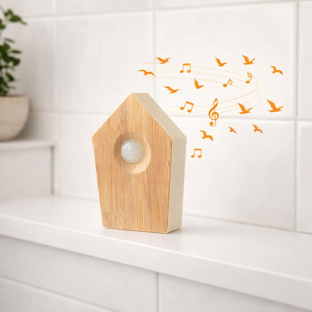 6197 - Boîte à chants d'oiseaux YULA Living avec capteur