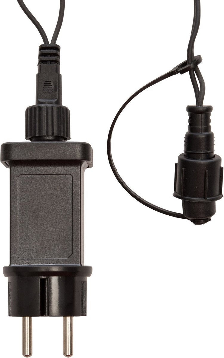 Adaptateur de démarrage pour guirlandes lumineuses - Nampook - 10 mètres, Convient pour jusqu'à 1600 LEDs - Noir