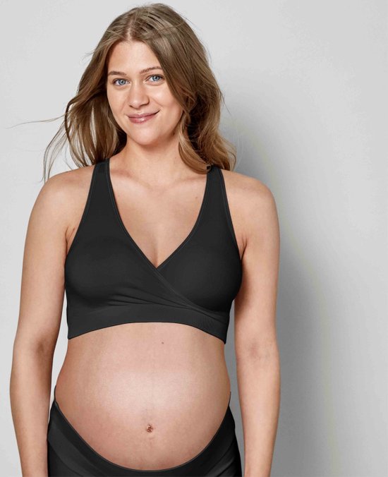 Soutien-gorge d'allaitement Medela Keep Cool pour la nuit - Taille XL - Noir
