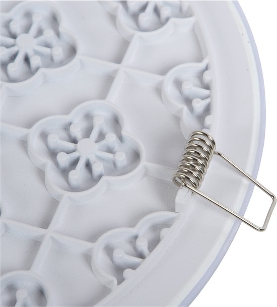 Lucide CERES-LED - Plafonnier (lampe de plafond) pour salle de bains - Ø 21,5 cm - LED à intensité variable - 1x30 W 3000 K - IP44 - Noir
