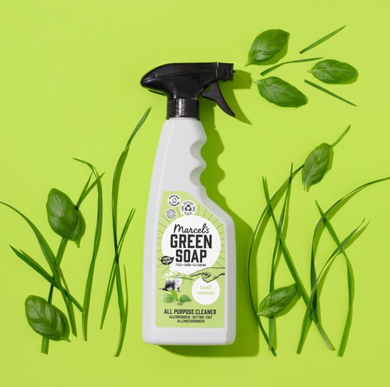 Spray nettoyant tout usage - Basilic et Vétiver