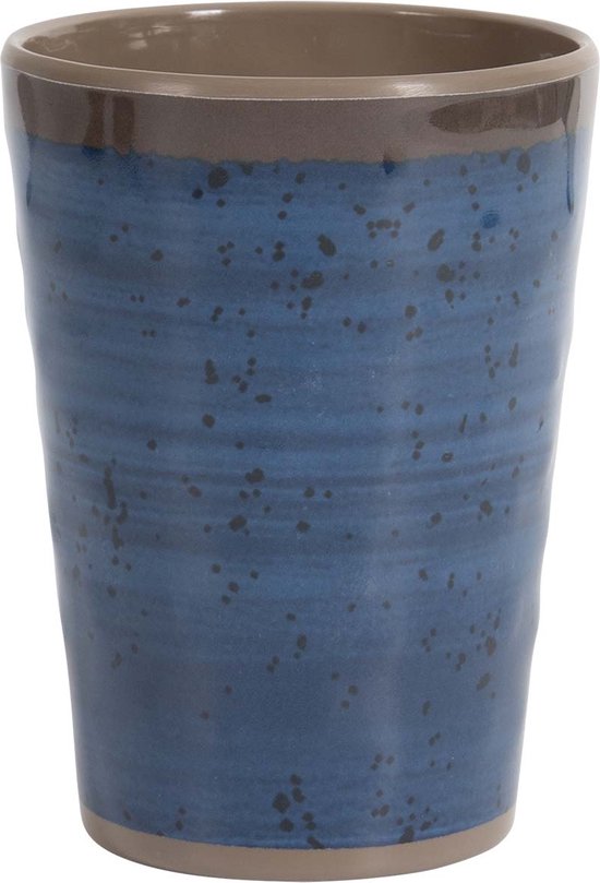 Bo-Camp - Tasse - Halo - Bleu - Lot de 4