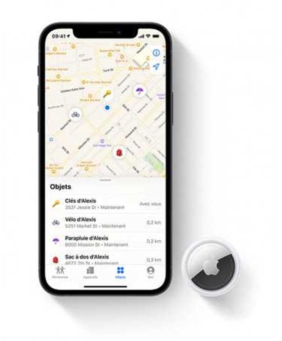 Apple AirTag - 2e génération (2026) - 1 pièce