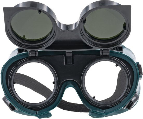 Lunettes de soudage GYS avec verres rabattables conformes à la norme DIN 5