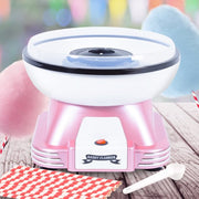 Machine à barbe à papa Gadgy Retro rose, avec 10 bâtonnets et une cuillère doseuse - Machines à barbe à papa - Bonbons - Fête d'enfants - Sucre pour barbe à papa - Cotton Candy