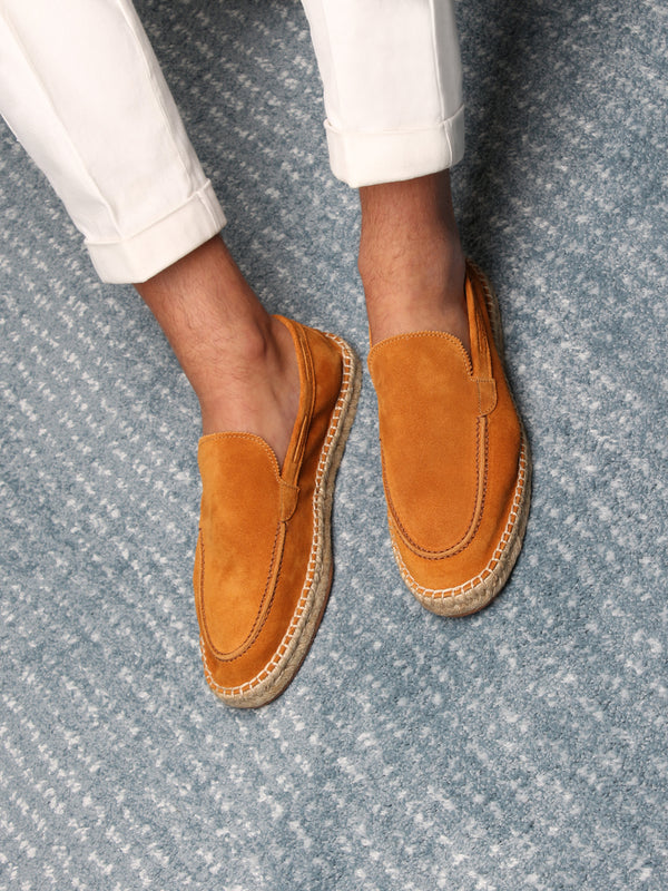 Mocassins Aurélien Beachside - Daim - Orange - Taille 45