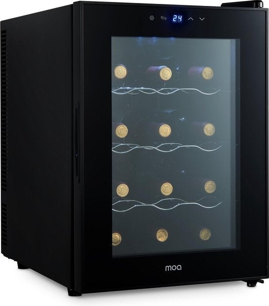 Cave à vin - MOA WC40 -  Réfrigérateur à vin / Armoire à vin – Capacité : 15 bouteilles