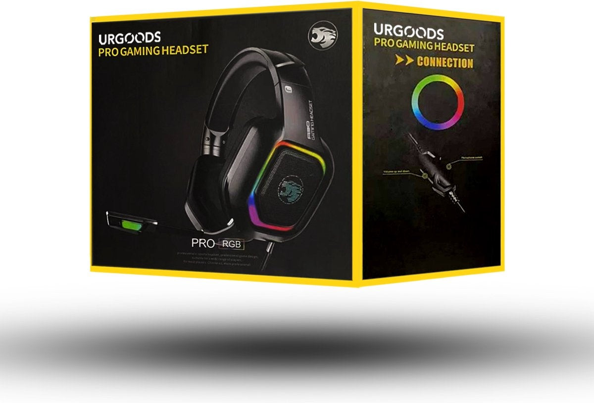 Casque Gaming - URGOODS - Casque PC - Compatible  PS4, PS5, Xbox One, Xbox Series, PC - Son Surround 7.1