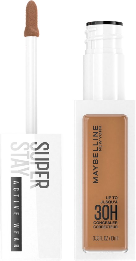 Maybelline New York - SuperStay 30H Active Wear Concealer - 45 Tan - Anti-cernes longue tenue à couvrance totale et au fini mat - 10 ml