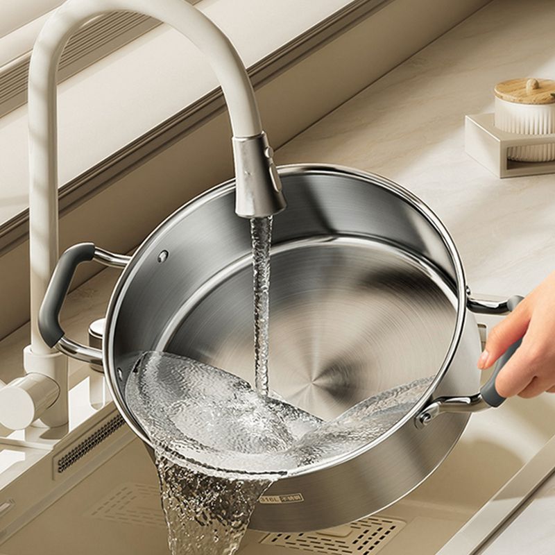 Marmite en acier inoxydable Maxcook - 30 cm - 6,5 litres