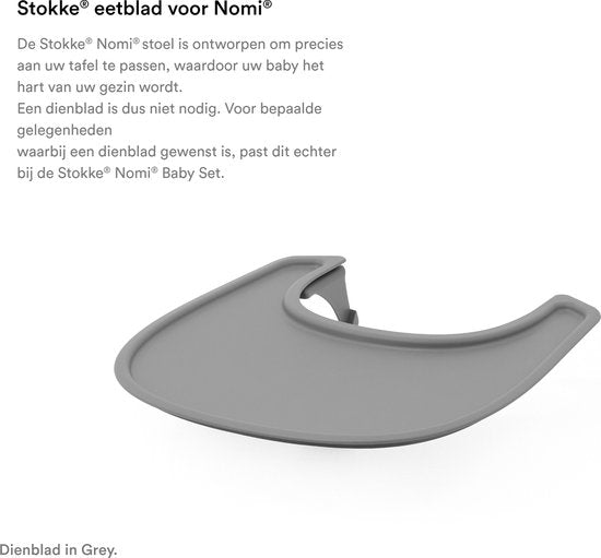 Plateau de table Stokke® Nomi® - Noir