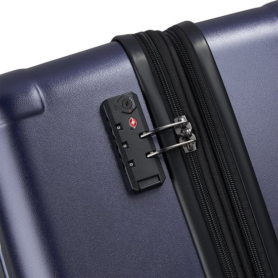 Valise de voyage extensible Delsey JH004C 76 cm - Bleu
