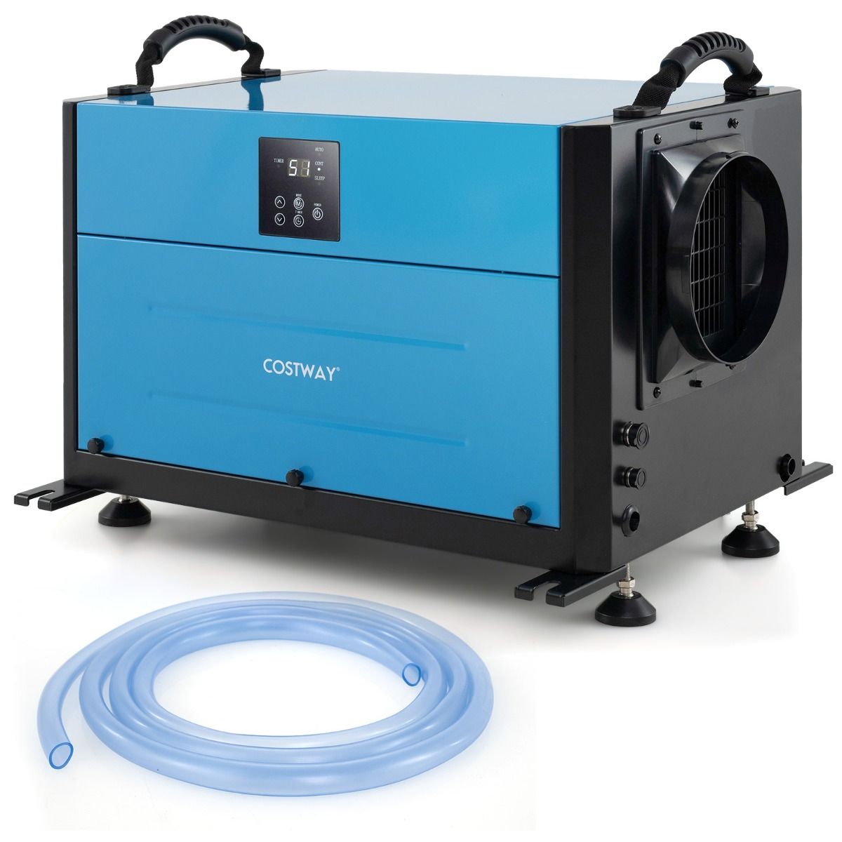 Déshumidificateur professionnel Coast - 73,5 L par jour - 3 réglages - Bleu/Blanc