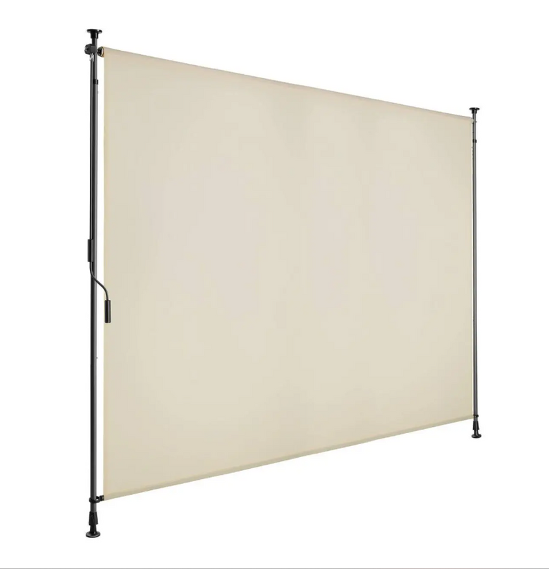 tectake Store Taija - Store à pince avec manivelle - 200 x 310 cm - UV50+ - Beige