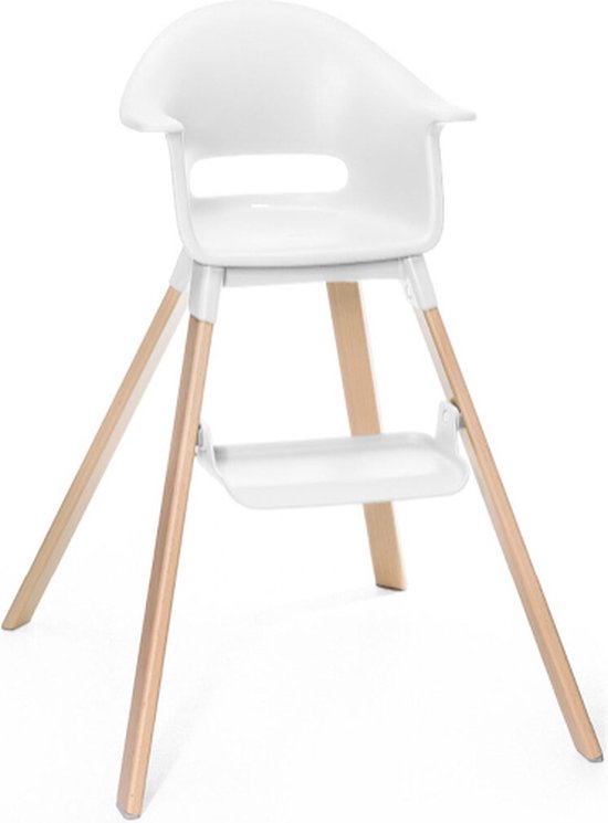 Chaise haute Stokke Clikk - Blanche