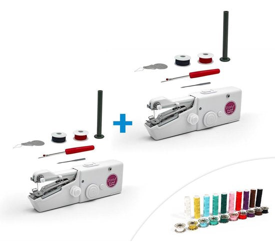 Starlyf Fast Magic Sew - Machine à coudre manuelle - 2 pièces