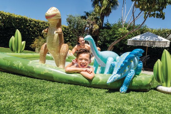 Centre de jeux Intex Jurassics Adventure - 201 x 201 x 36 cm