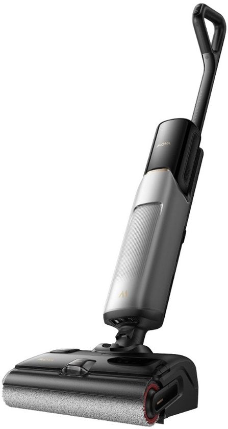 MOVA X4 Plus – Aspirateur balai sans fil avec fonction de lavage - Puissance d'aspiration de 20 000 Pa - Station d'auto-nettoyage - Nettoyage à l'eau chaude jusqu'à 100 °C