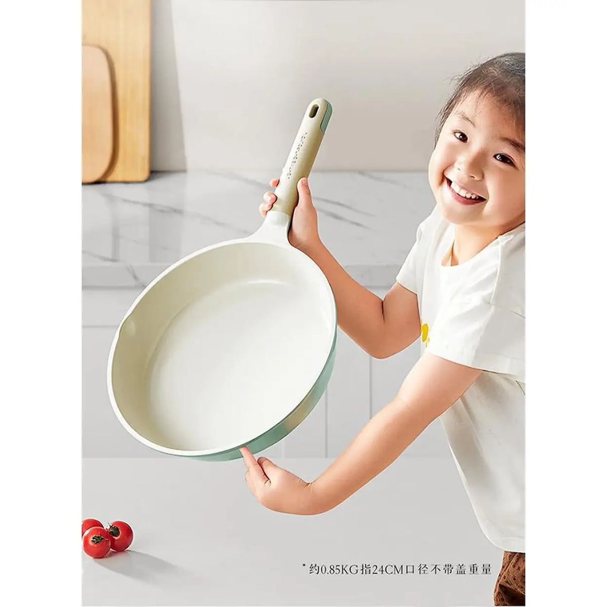 Poêle COOKER KING - 24 cm - revêtement antiadhésif en céramique et titane