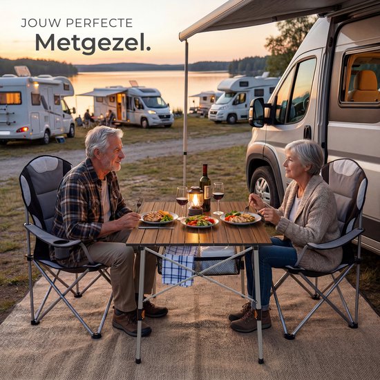 Table de camping tectake® - 120 x 70,5 x 58 - 79 cm - Table pliante en aluminium - Plateau XXL enroulable - Table pliante - Table de voyage - Table de jardin - Résistante aux intempéries - Réglable en hauteur - Sac de transport - Pliable - Aspect bois