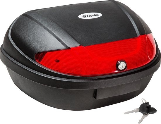 valise moto valise bagage valise scooter - Sacoche arrière - noir