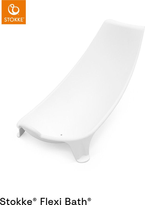Ensemble Stokke® Flexi Bath® X-Large - Flexi Bath® XL + support pour nouveau-né - Bleu transparent