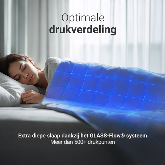 Couverture lestée CozySense® 5kg - 100% Tencel - Couverture lestée - Couverture lourde avec régulation de la température et confort respirant - Répartition de la pression GLASS-Flow® - 1 personne - Gris