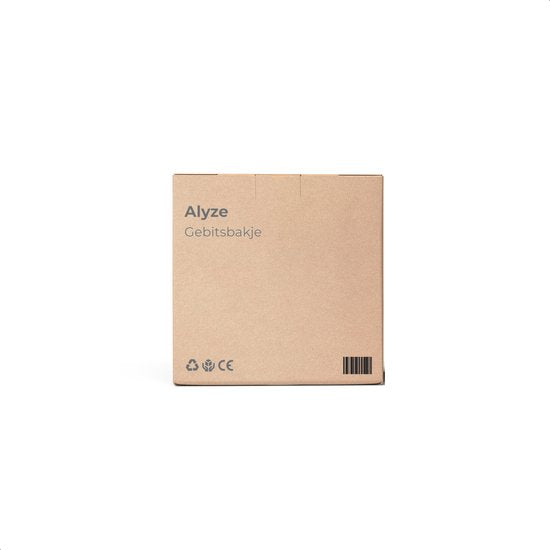 Alyze Plateau pour prothèses dentaires - Noir - Pour prothèses dentaires - Appareil dentaire - Dentures - Plateau - Plateau pour prothèses dentaires