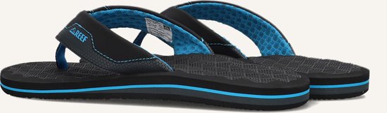 Tongs Reef The Ripper pour homme - Noir/Bleu - Taille 43