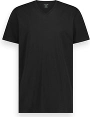 LEBASQ - T-shirt Davis col V 3-pack - Extra Long - Homme - Noir - Taille L