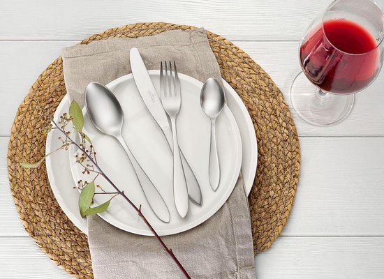 Villeroy & Boch Arthur Set de couverts - 68 pièces - Acier inoxydable brossé