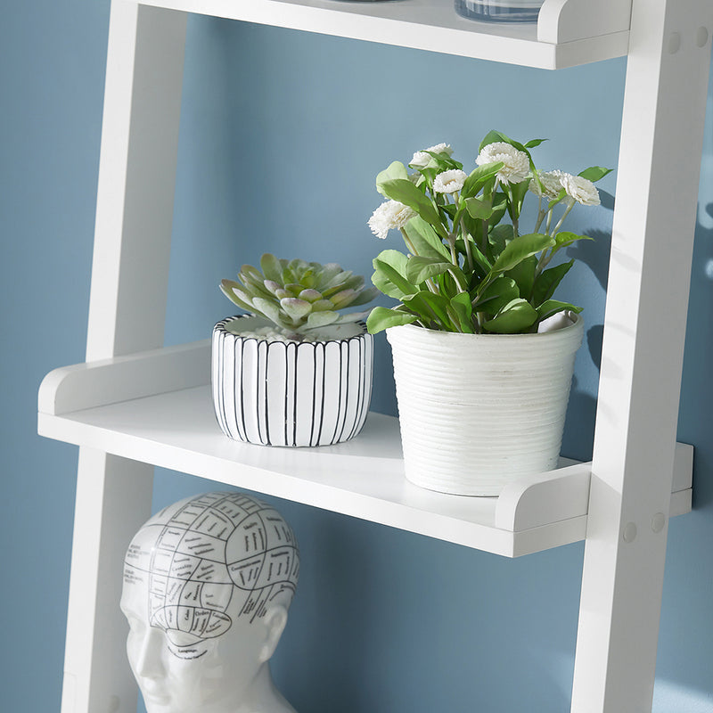 SoBuy FRG17-W Bibliothèque - 5 étagères - Blanc - 189 x 56 x 32,5