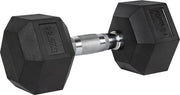 VirtuFit Hexa Dumbbell Pro - 22,5 kg - Haltère hexagonal - Musculation - À l'unité
