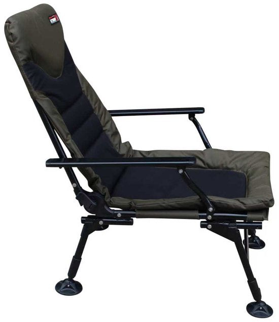 Chaise de pêche Ultimate Com4 2-en-1 - Chaise pour la pêche à la carpe