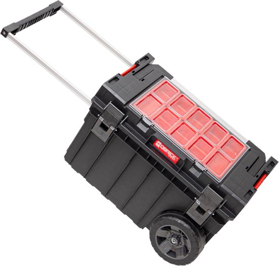 Qbrick System ONE - Mallette à outils - 605 x 405 x 345 mm, 44 L - Noir & Rouge